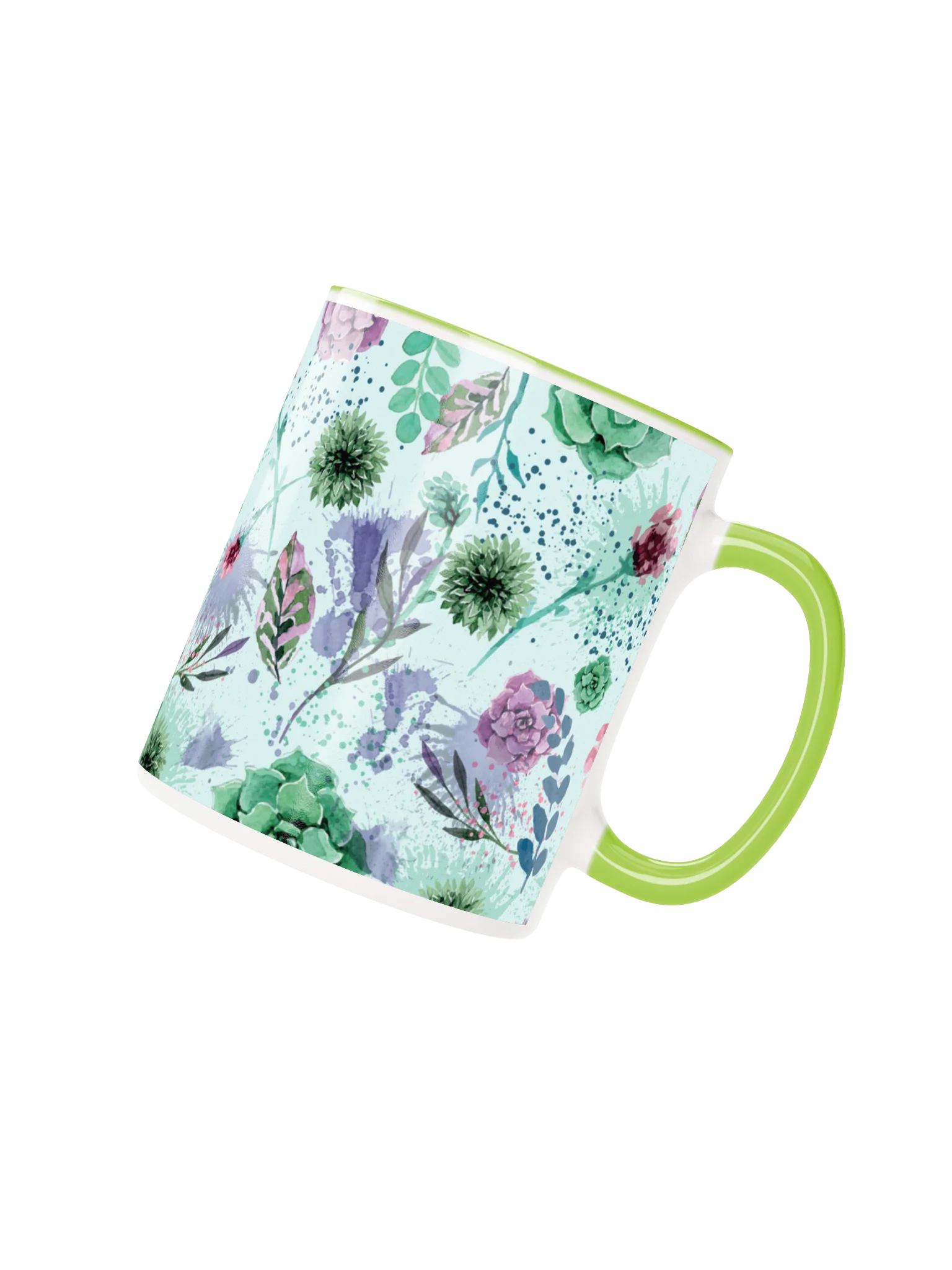 Miss Lilac – Floral Mug product image (2)
