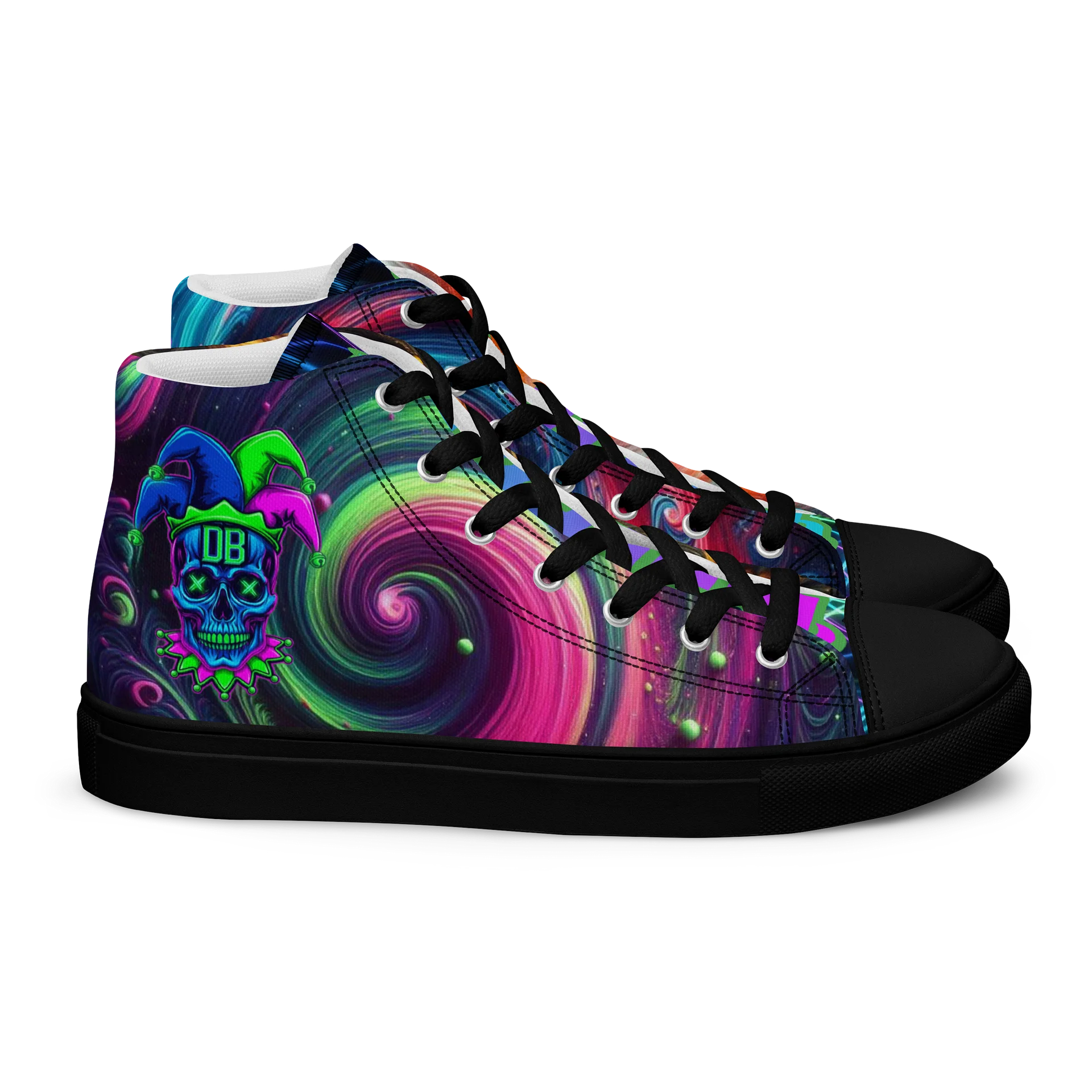 Men's "Cosmic Anarchy" Premium High-Top Sneakers product image (2)