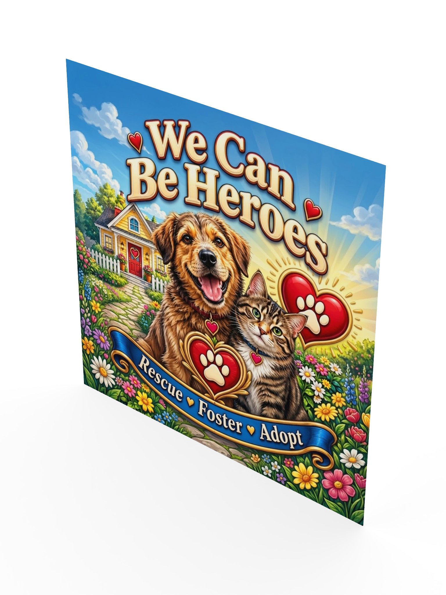We Can Be Heroes Animal Rescue Poster product image (3)