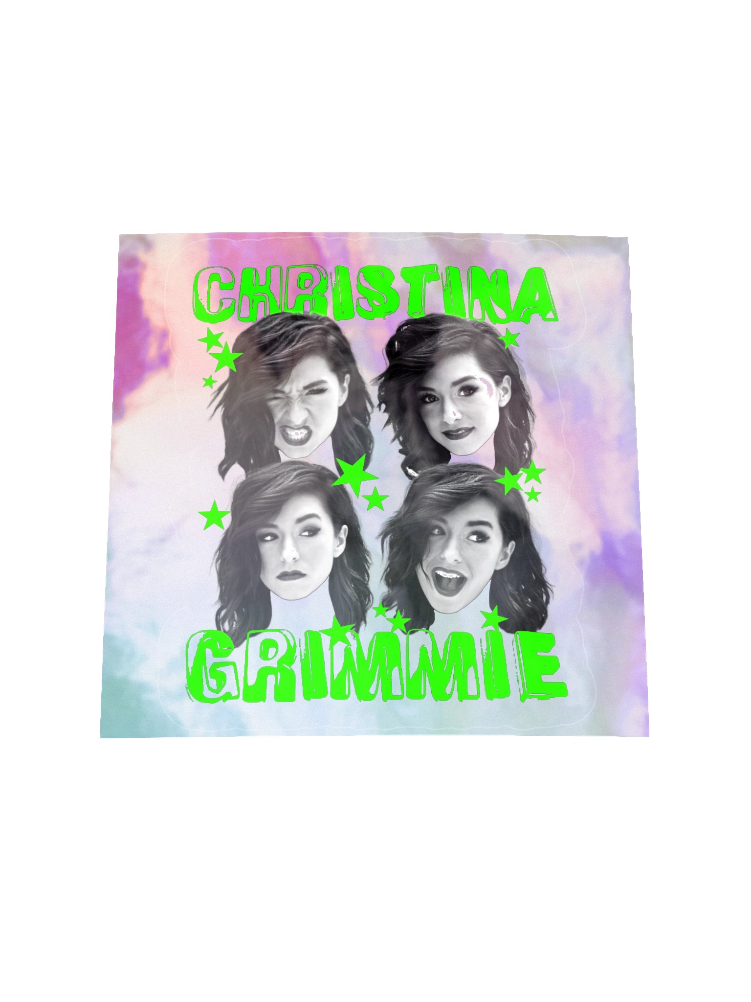 Holographic Head Sticker product image (1)
