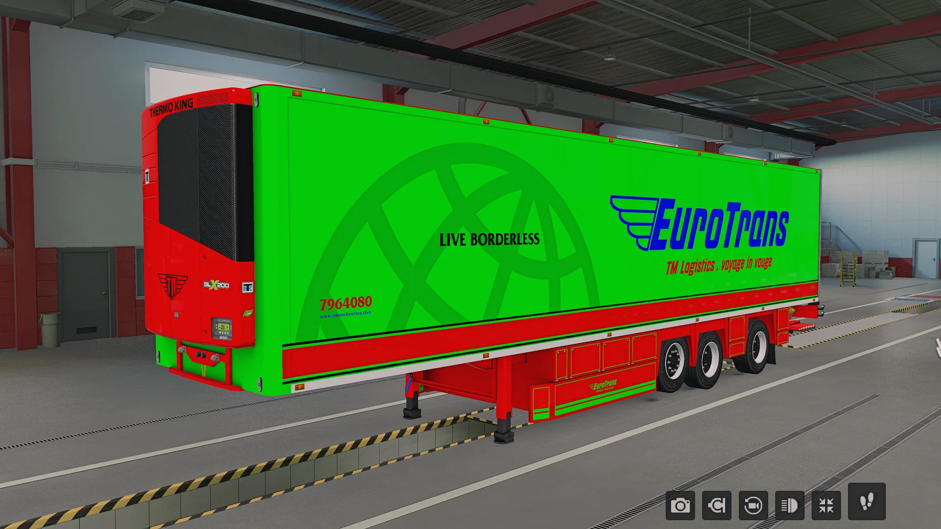 ETS2 TM Scania PGRS (SCS & Eugene) + FREE Trailers - Multicolor Skin Pack (Paintjob only) product image (12)