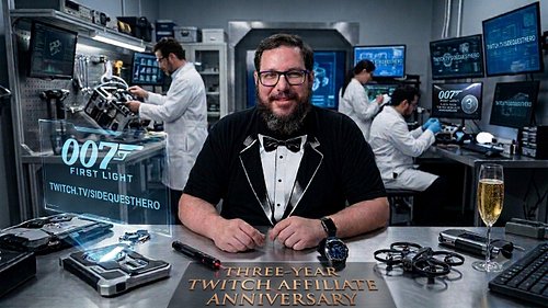 Three years ago today, I became a Twitch Affiliate.

What started as a hobby has grown into one of the best communities I cou...