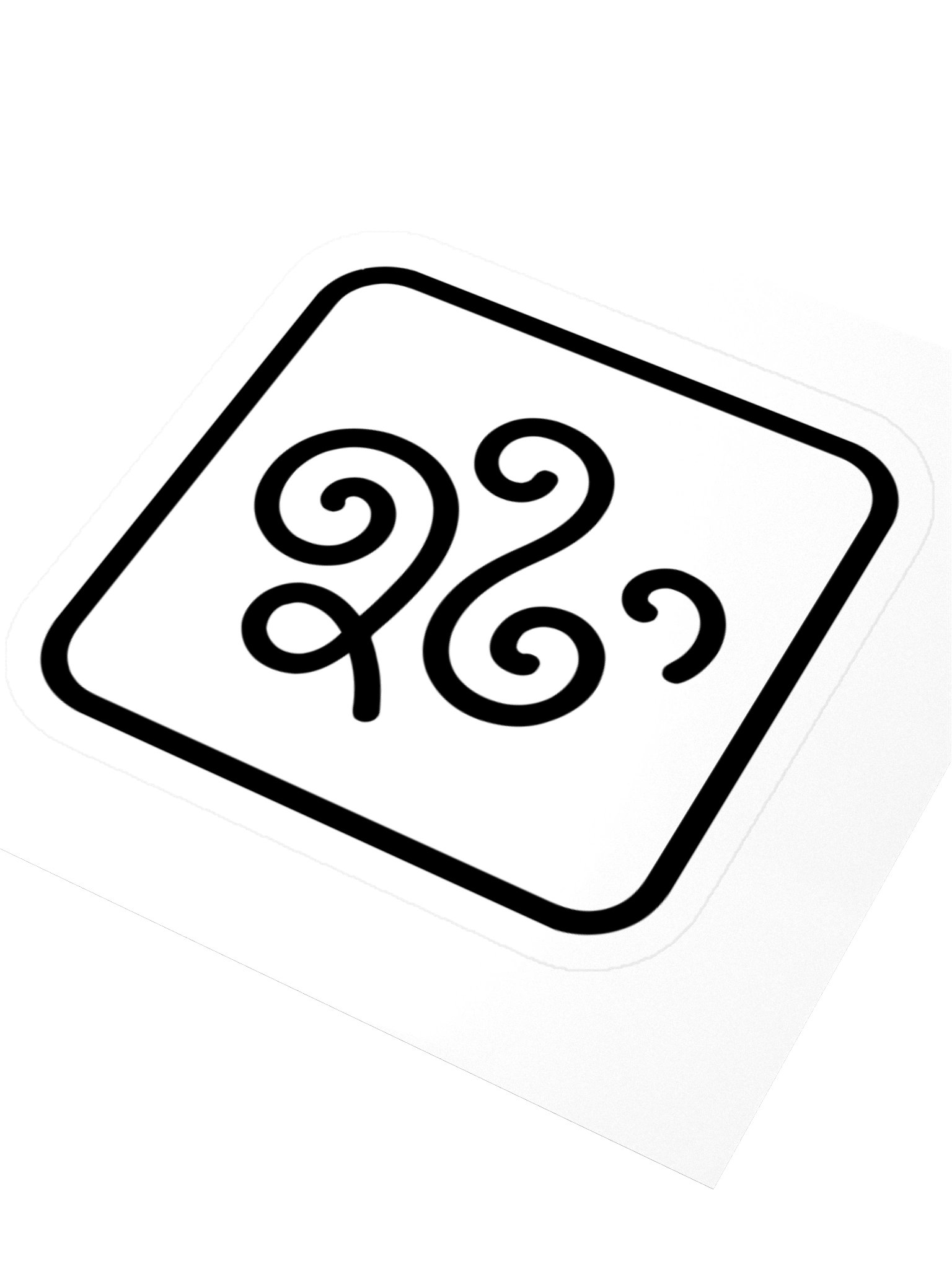 Random Thoughts Logo Sticker product image (3)
