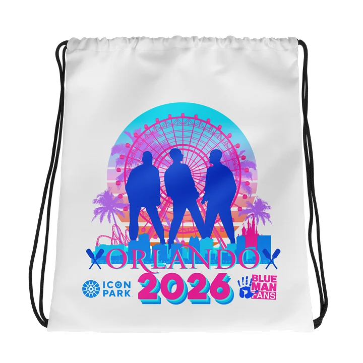 2025 Orlando Fan Meet Drawstring Bag product image (1)