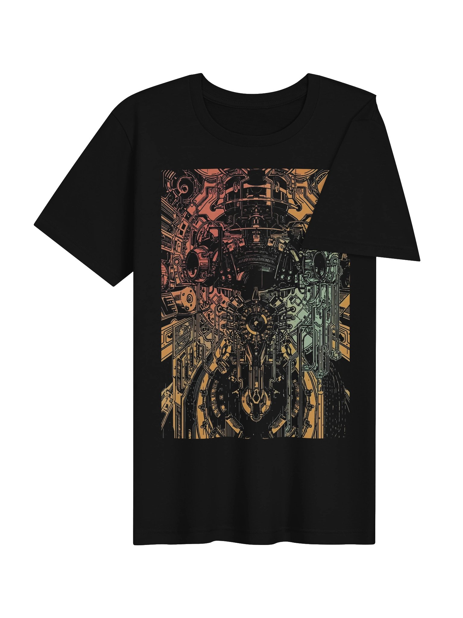 Retro Digital Intricacy Lightweight T-Shirt product image (7)