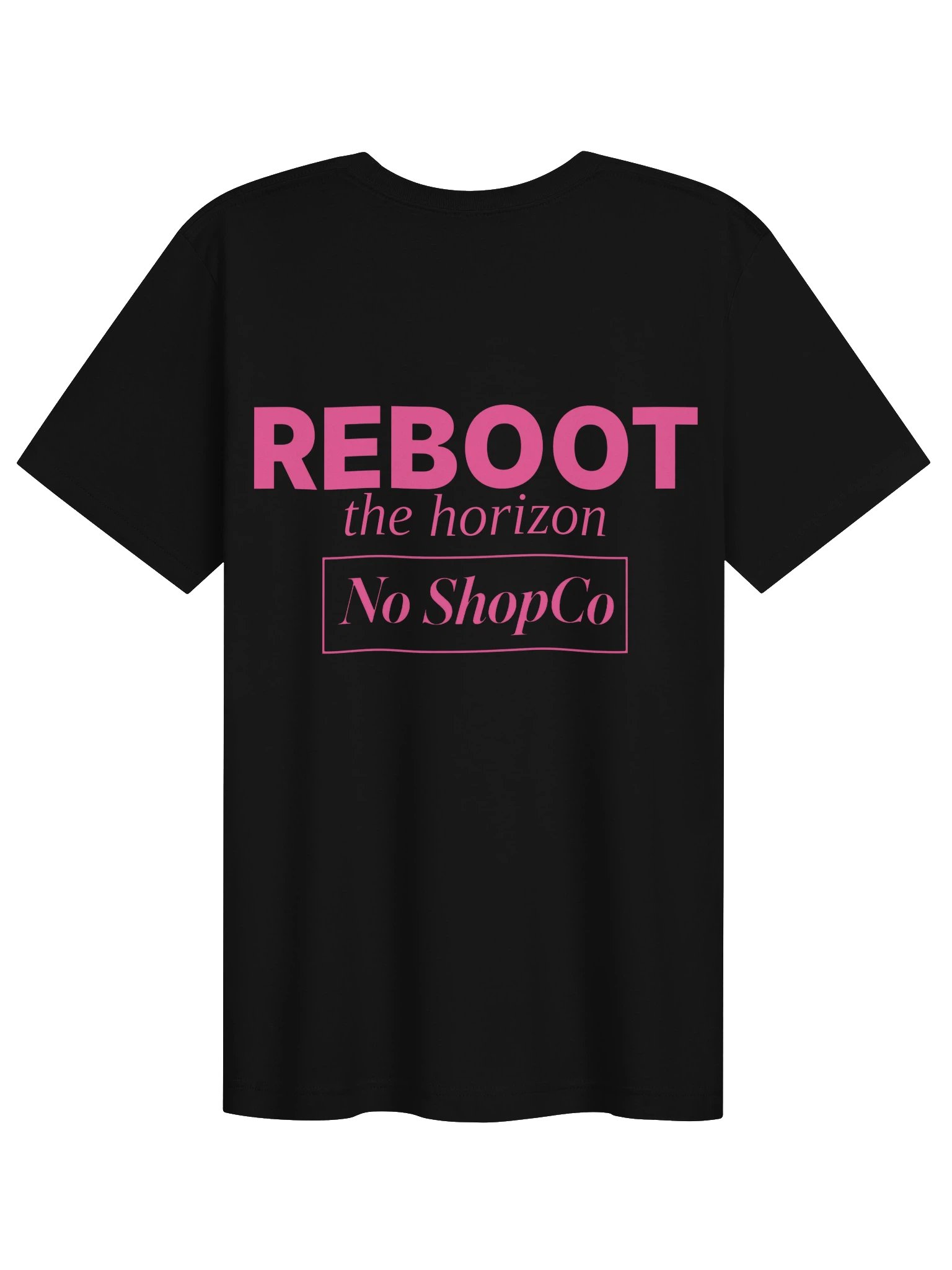 No Reboot the Horizon Pink Unisex Tee product image (16)