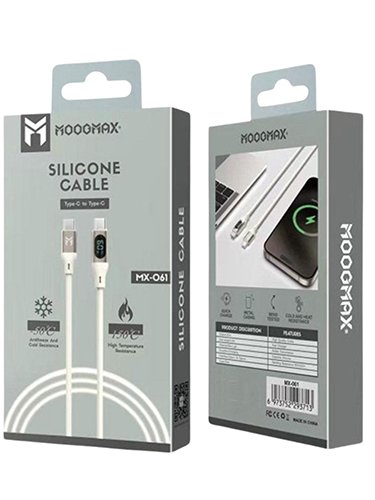 MOOGMAX كيبل تايب سي مزدوج – تحمل عالي وشحن فائق السرعة product image (1)