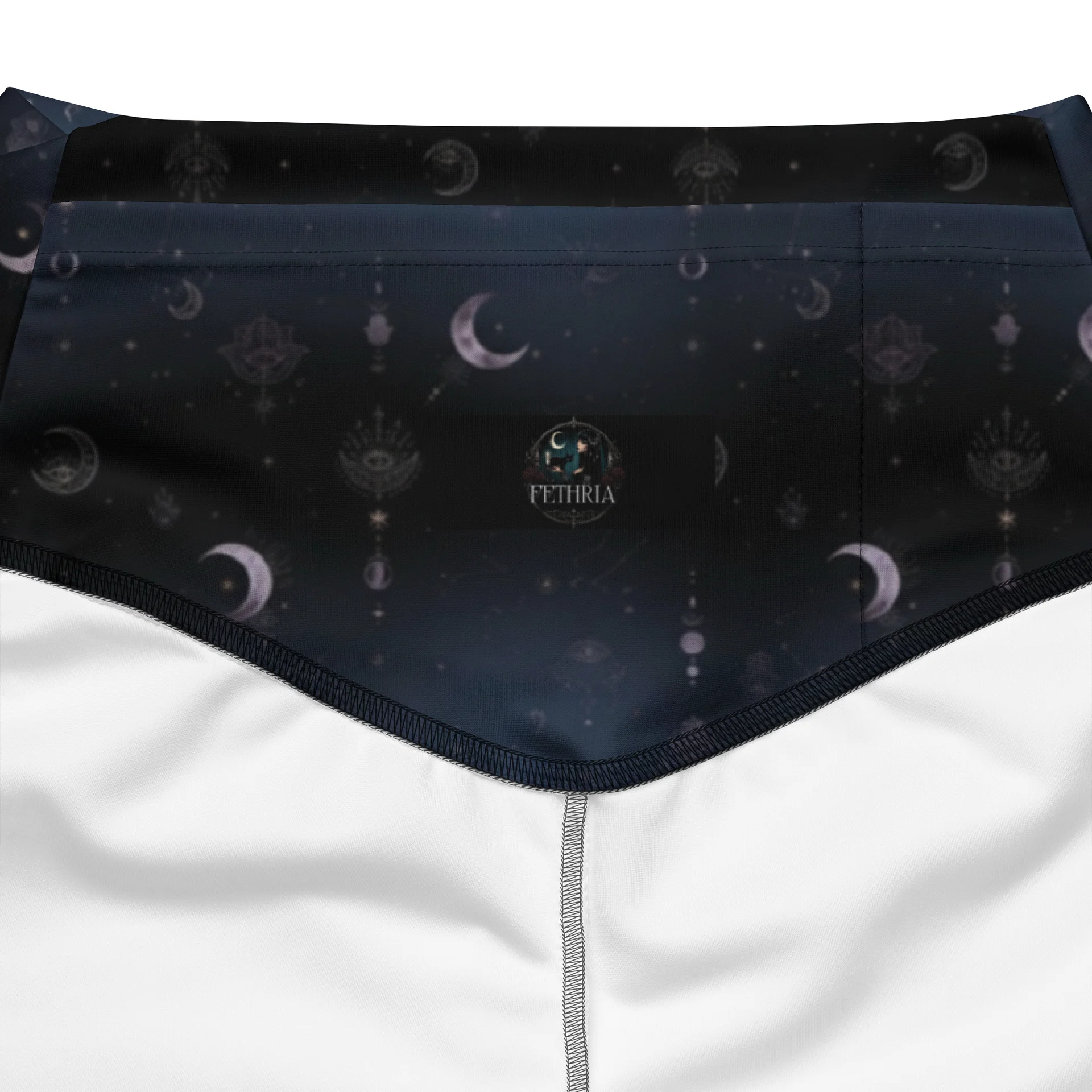 Lunar Eclipse Women’s Celestial Flared Leggings | Luxury Yoga Pants product image (11)