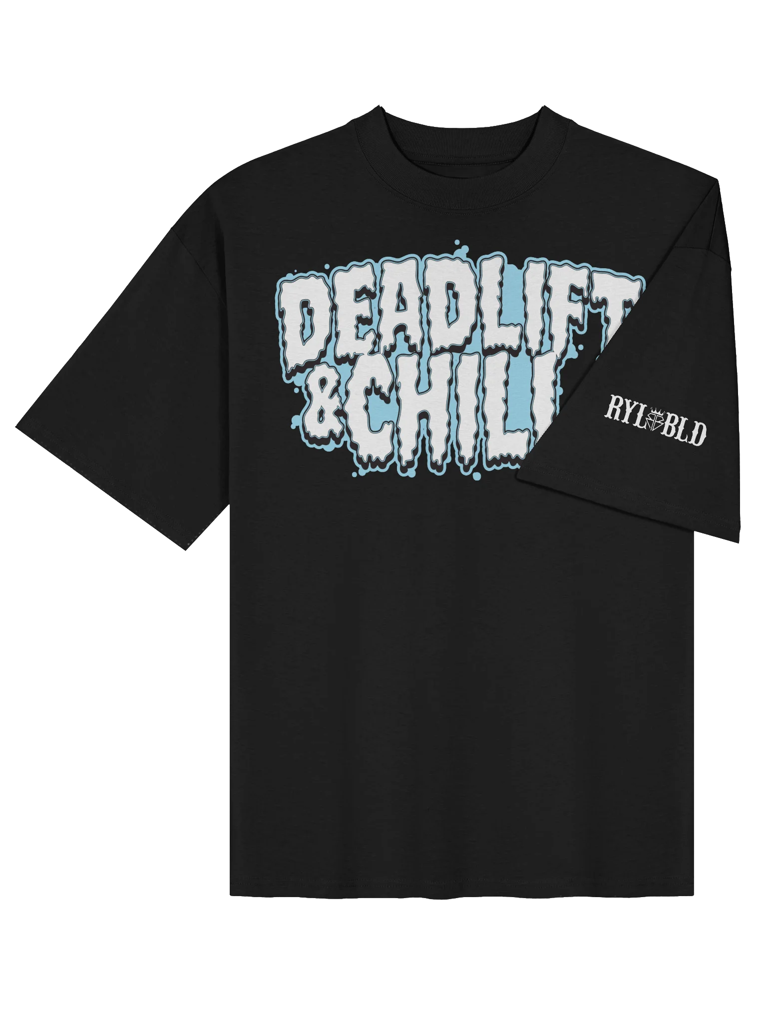 Deadlift & CHILL 2 OVERSIZED TEE product image (4)