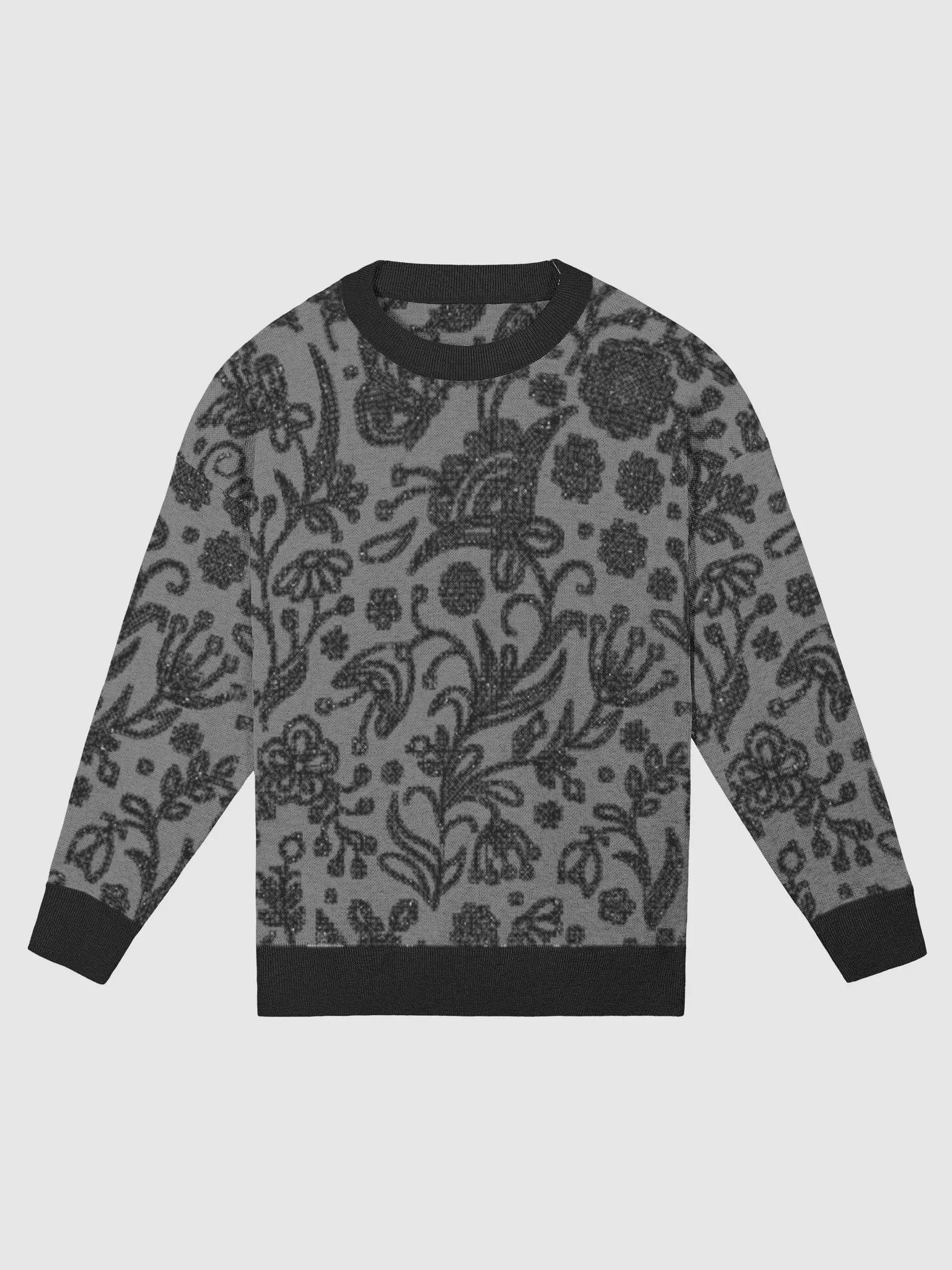Floral Fantasy Knitted Sweater product image (3)
