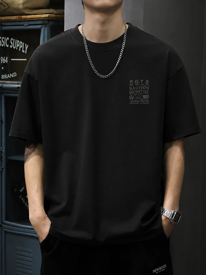 Retro Washed-print Short-sleeve T-shirt product image (2)
