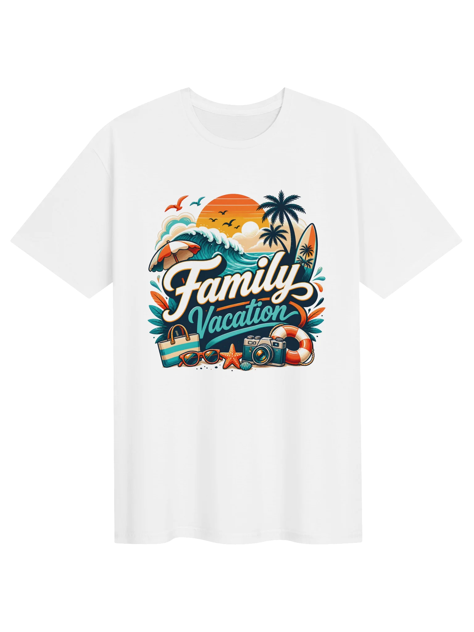 Surf and Sand Family Vacation Tee product image (1)