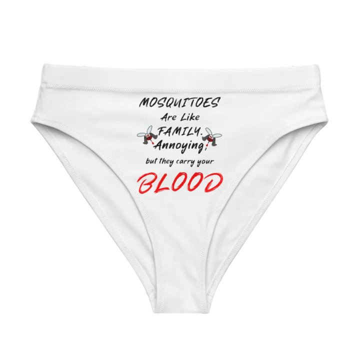 Blood-Sucking Mosquitoes All-Over Print Bikini Bottoms product image (1)