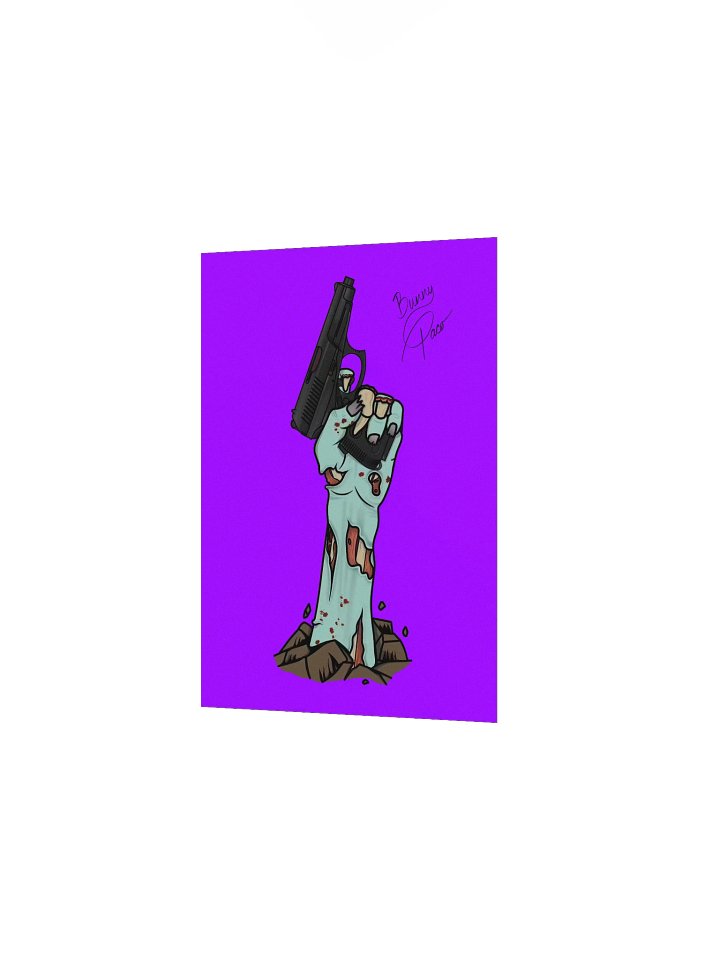 Pistol Zombie Poster product image (12)