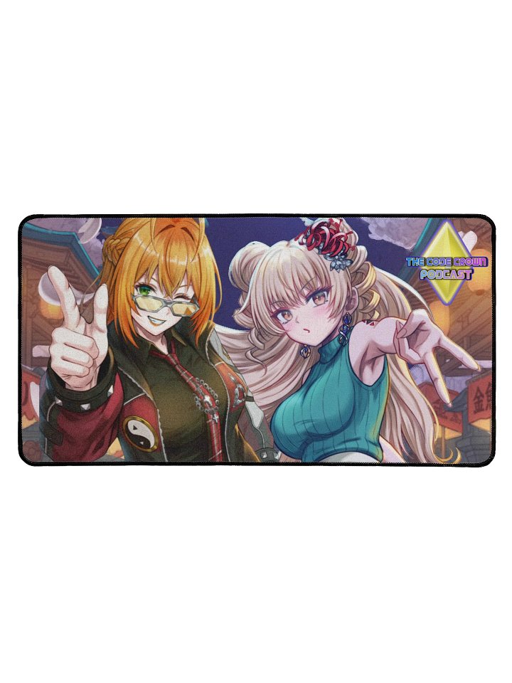 The Code Crown Podcast Deskmat product image (1)