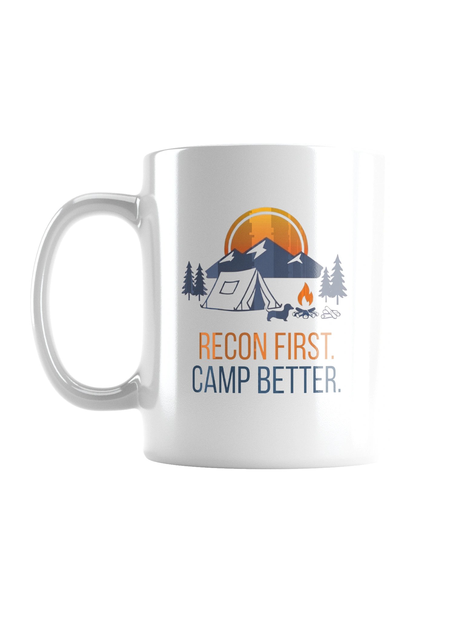 Ceramic Mug - Tent Logo product image (1)