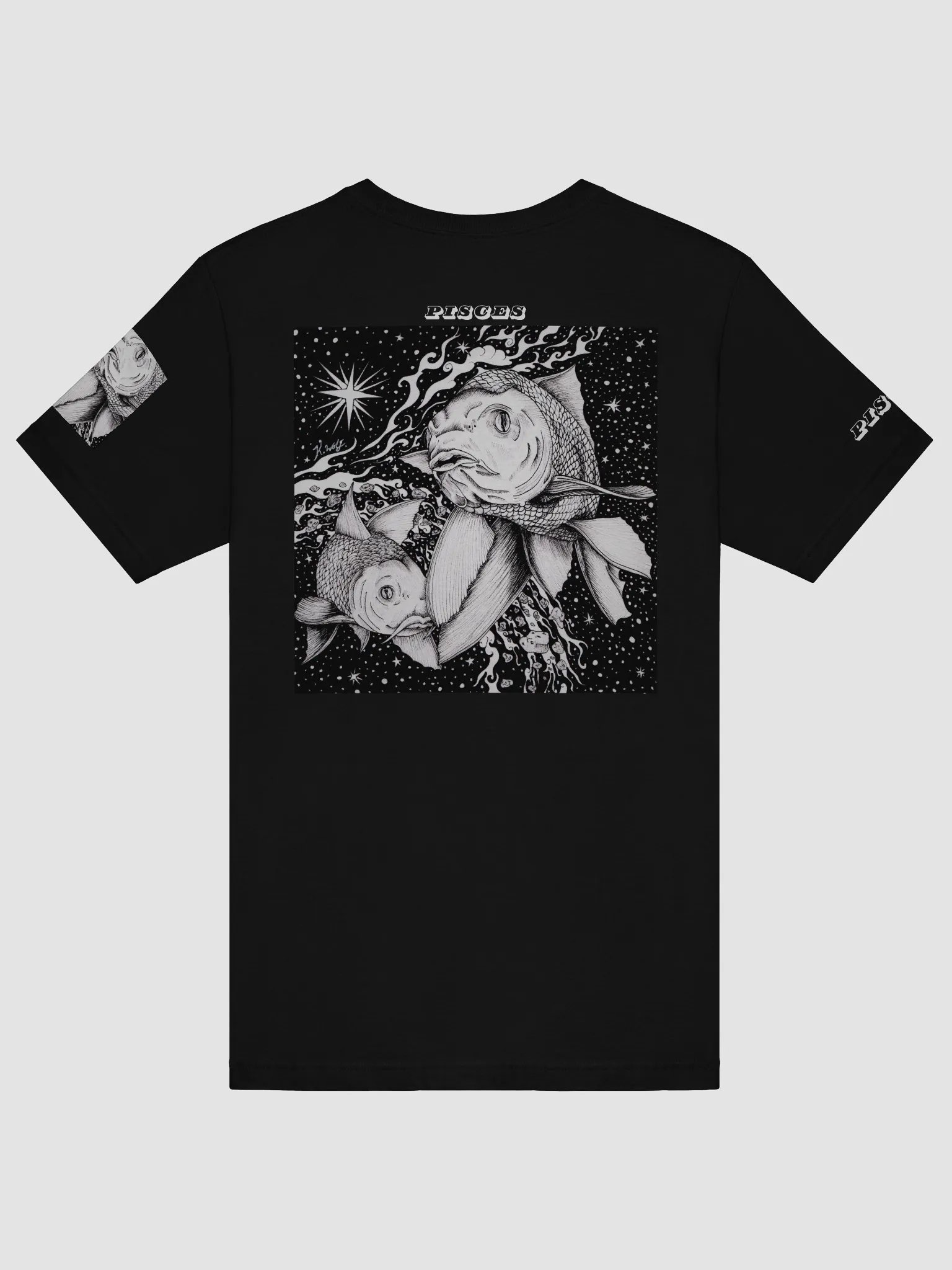 Pisces Zodiac Unisex T-Shirt product image (2)