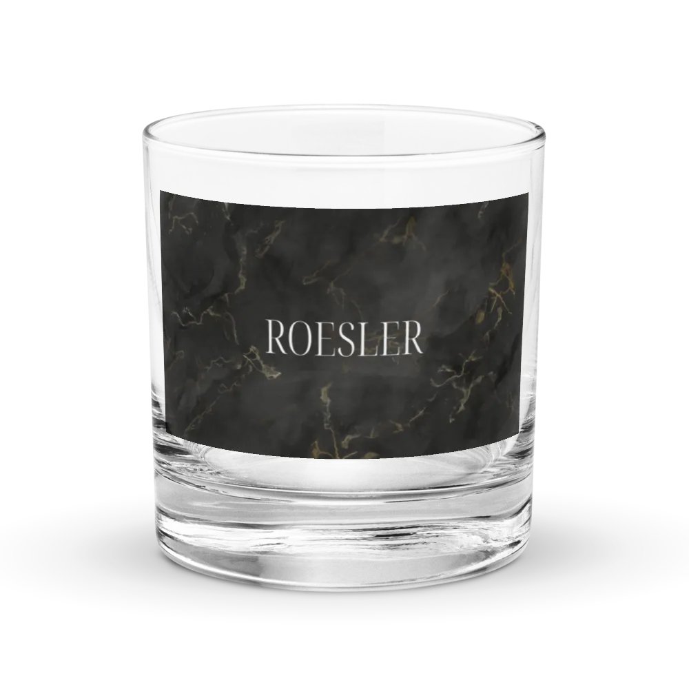 Marbled Elegance Rocks Glass product image (1)