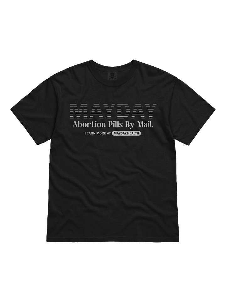 "Abortion Pills by Mail" Gradient Black Tee product image (1)
