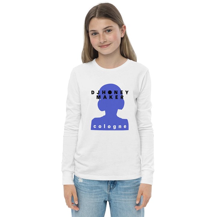 DJHoneyMaker Cologne Youth Long Sleeve T-Shirt product image (1)