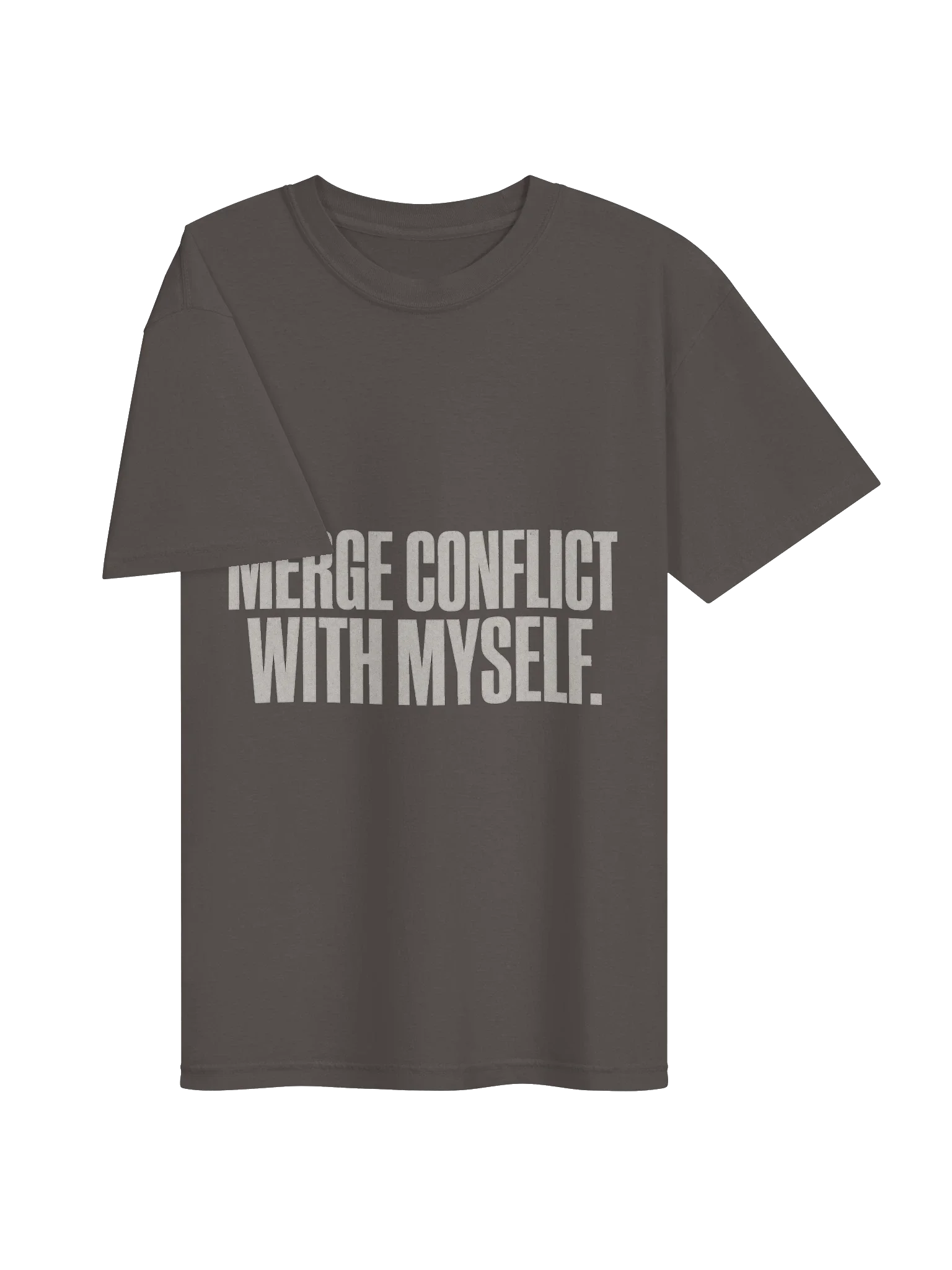 Merge Conflict With Myself Tee — view 11