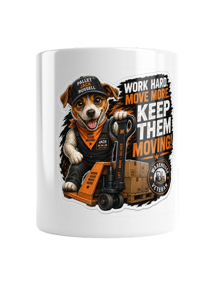 Pallet Jack Russell Coffee Mug product image (2)