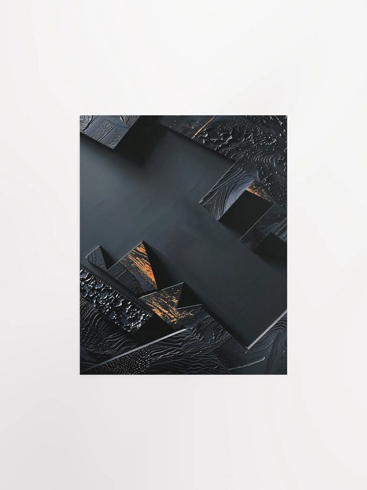 Ashes of Geometry Matte Poster product image (4)