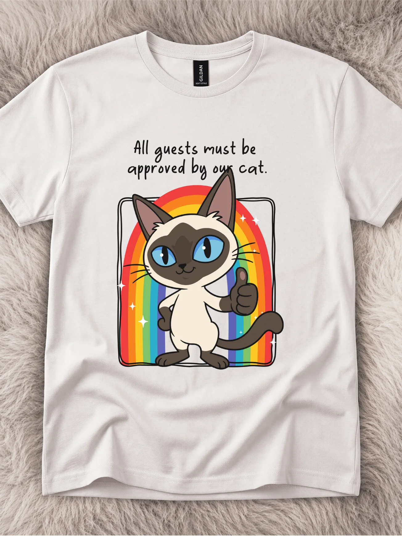 Guests Must Be Approved by Siamese Cat Shirt product image (1)