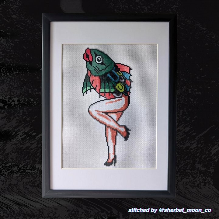 Fish Lady Pattern product image (1)
