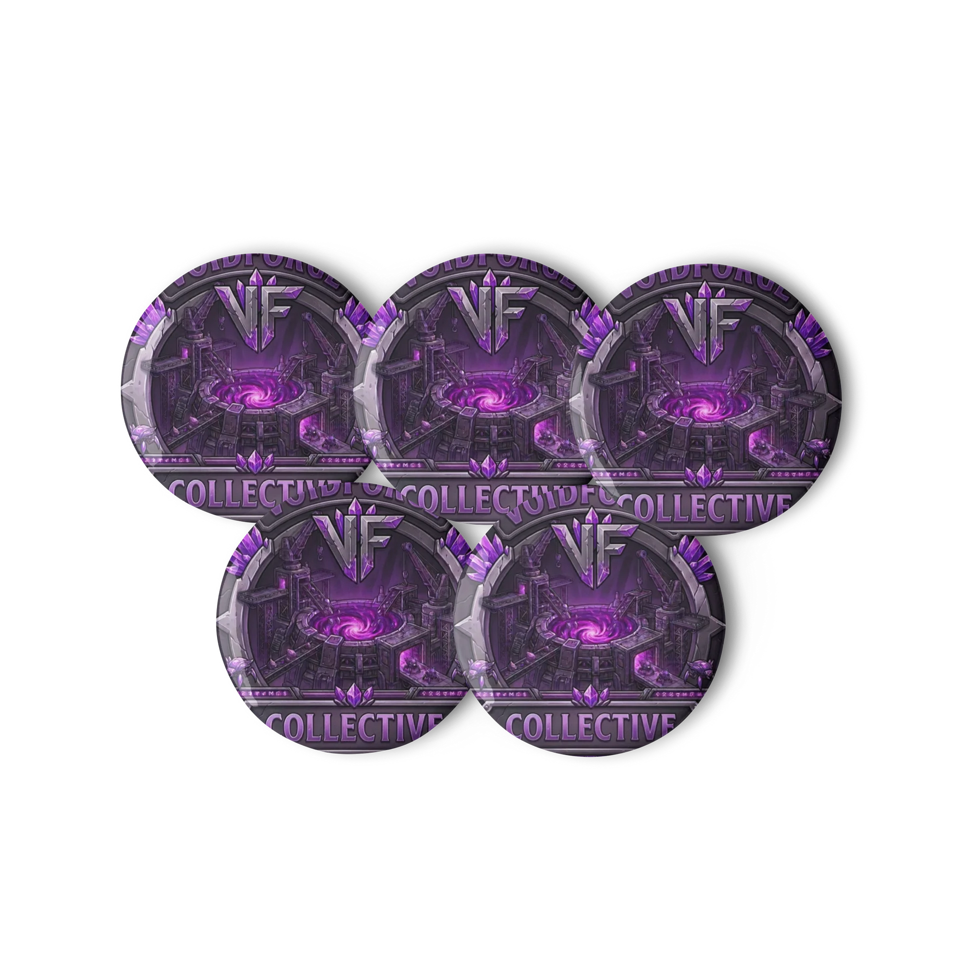 Voidforge Collective Pin Button Set product image (3)