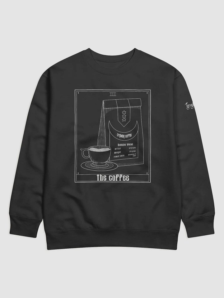 The Coffee Tarot Card Sweatshirt product image (1)