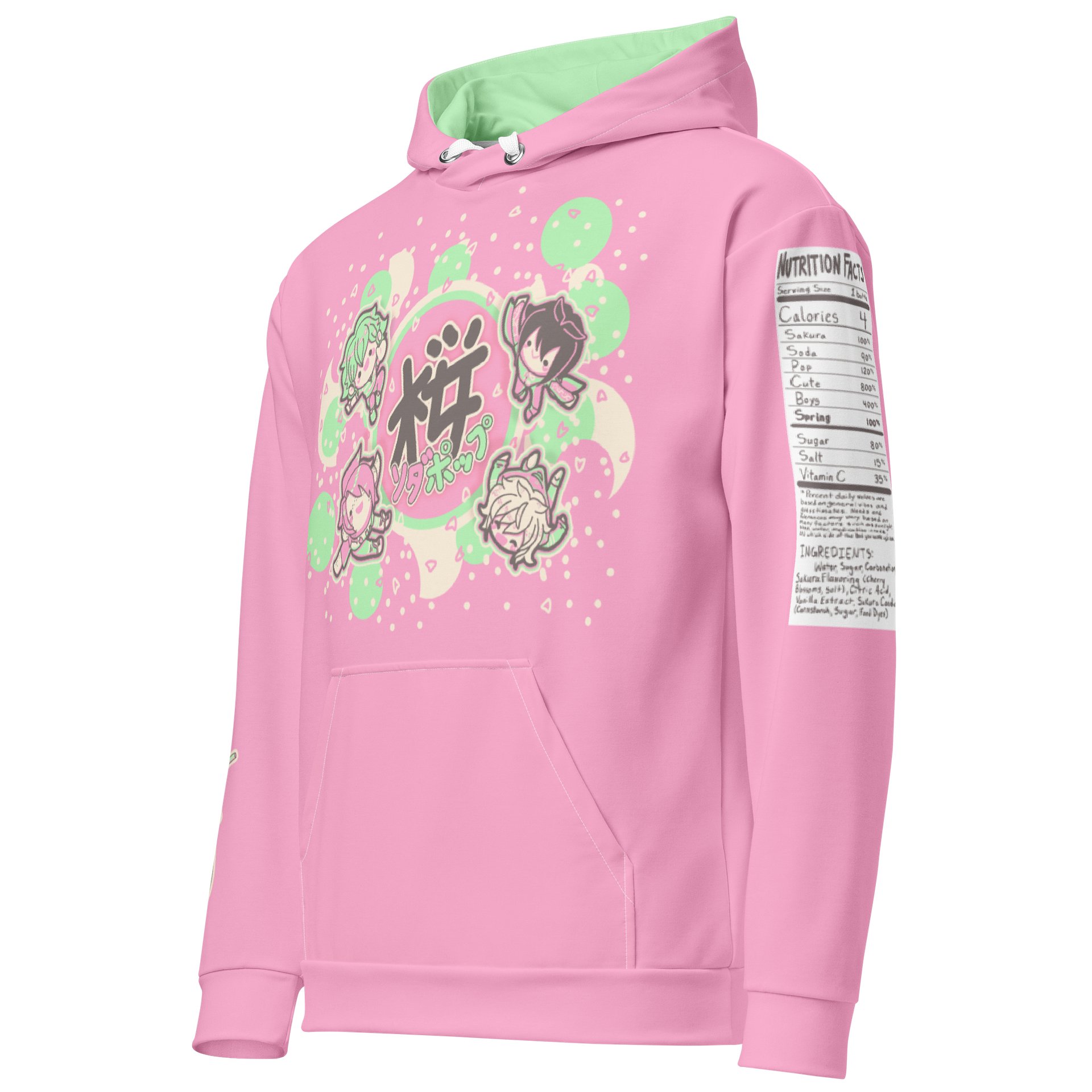 Sakura Soda Pop Hoodie, in Pink product image (3)