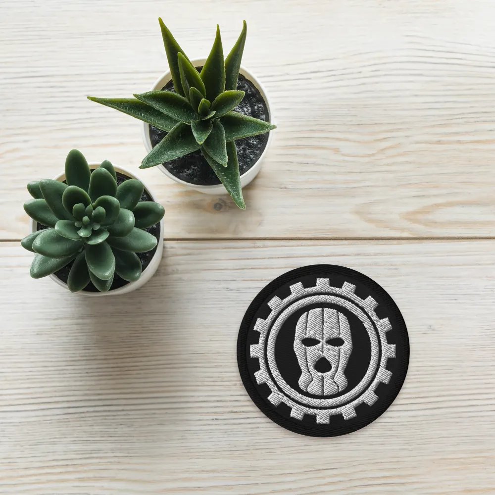 White Goonion Logo Embroidered Patch product image (5)
