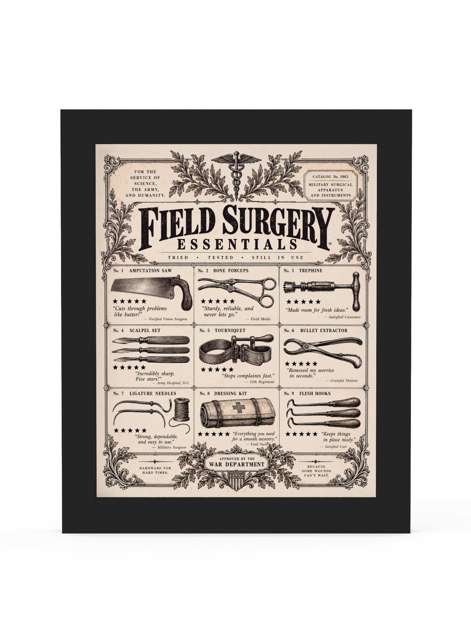 Field Surgery Essentials Poster product image (3)