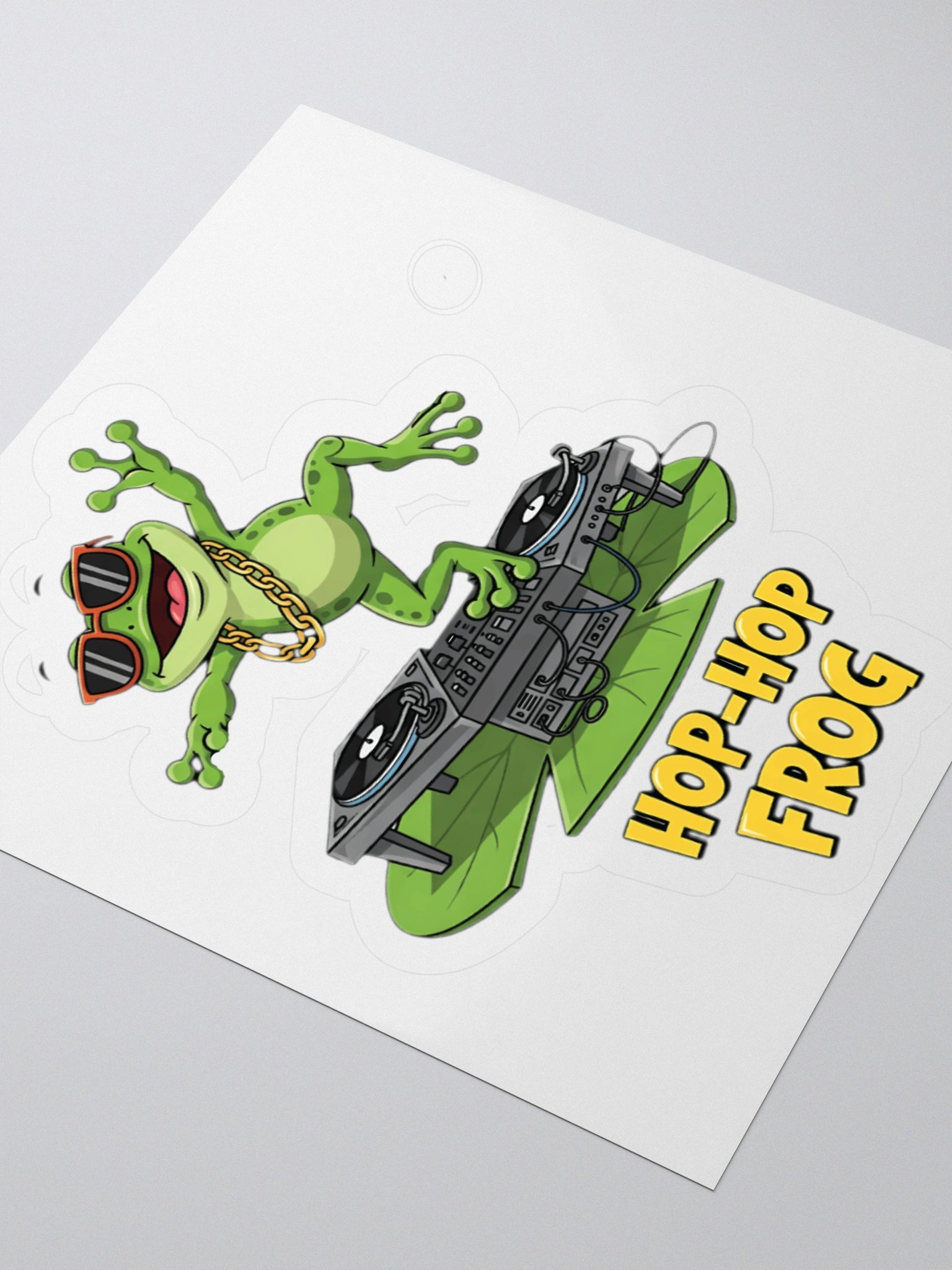 Funky Frog DJ Vinyl Stickers product image (5)