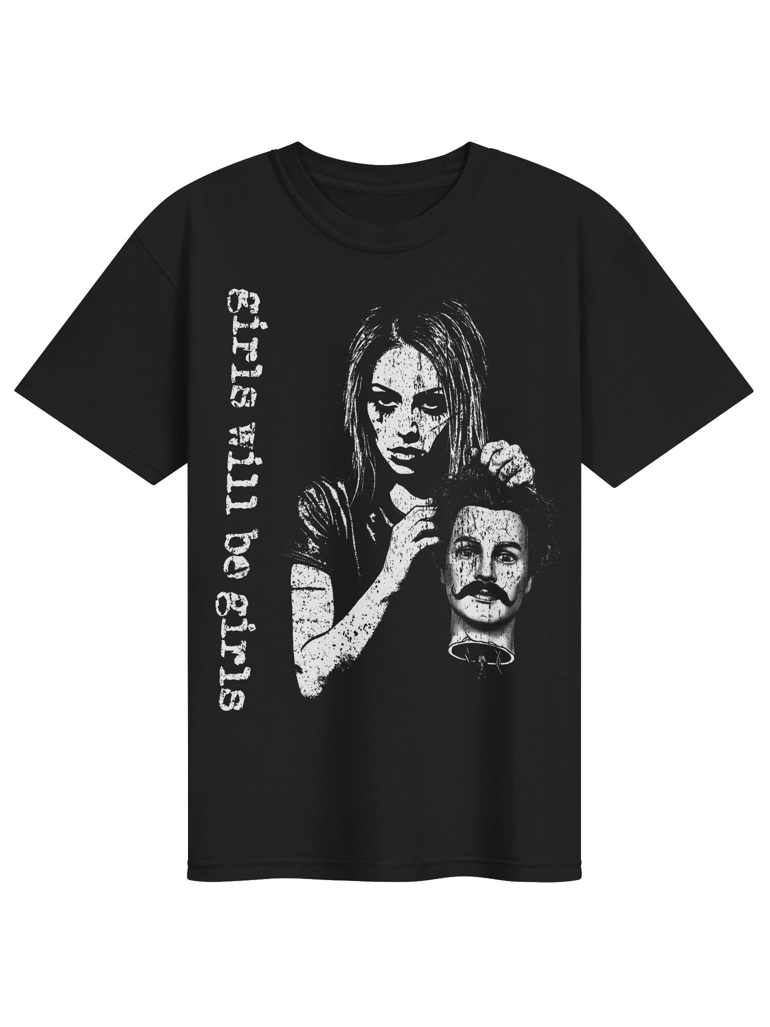 Girls will be Girls // Heavyweight Vintage Graphic Tee product image (1)