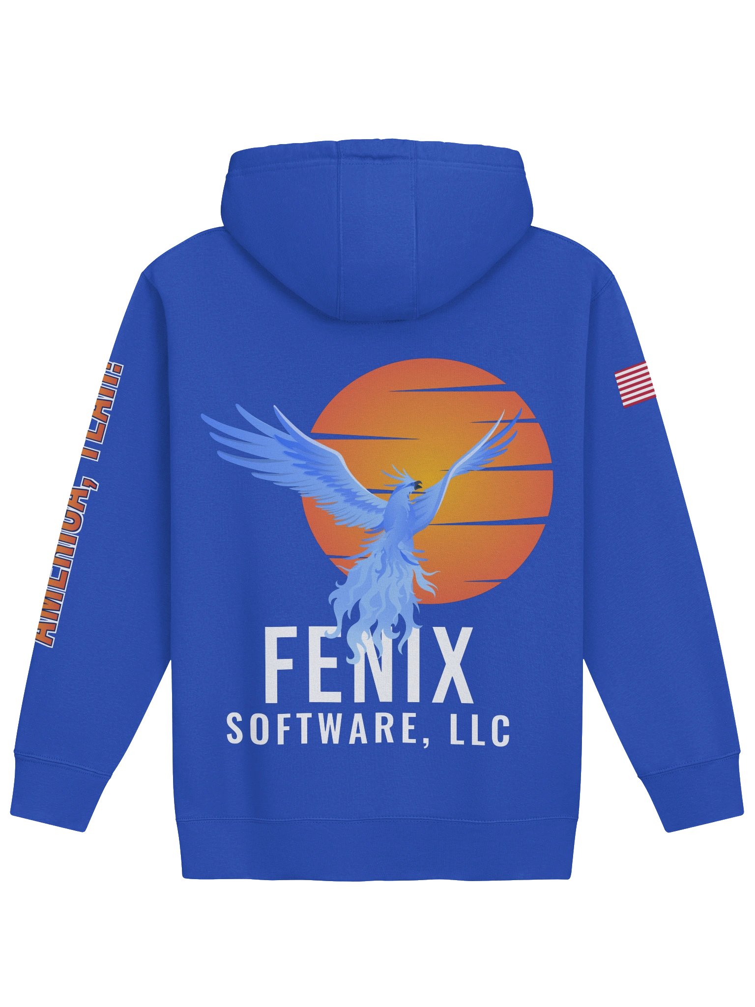 Fenix Software Phoenix Hoodie – Royal product image (2)