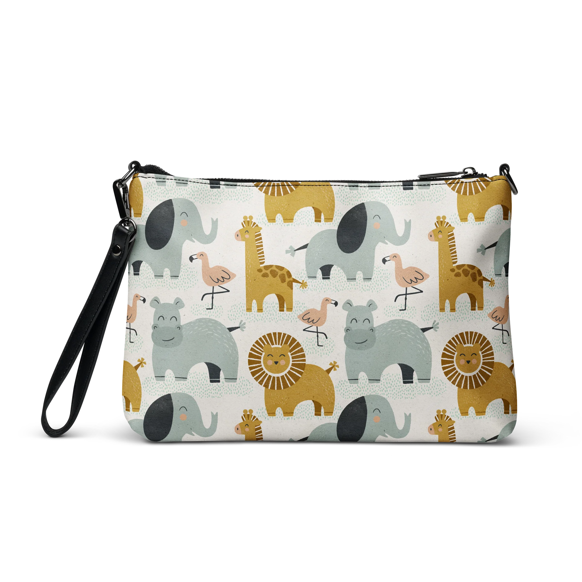 Retro Jungle Animals Convertible Crossbody Bag product image (3)