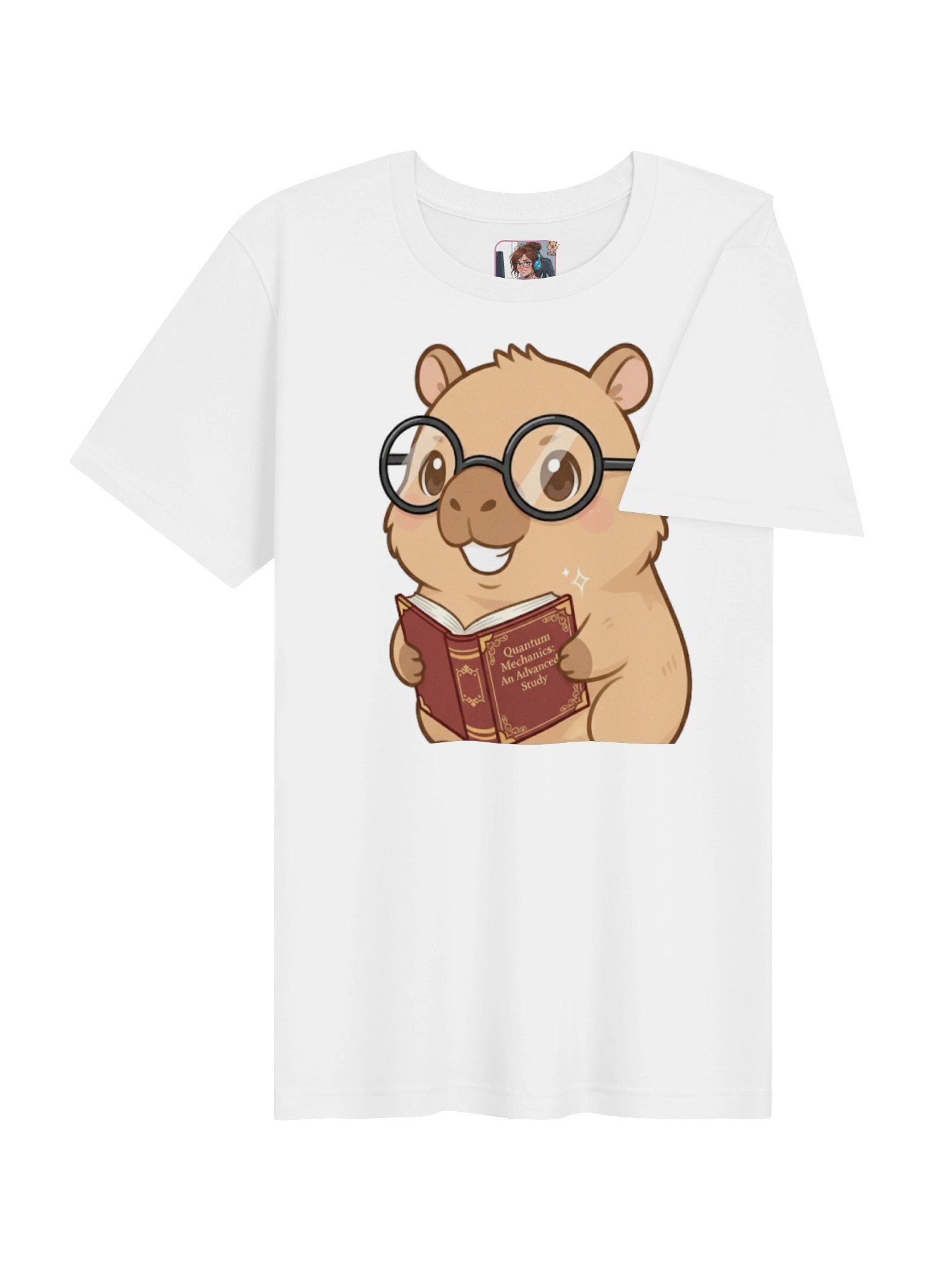 Reading Capy T-Shirt product image (4)