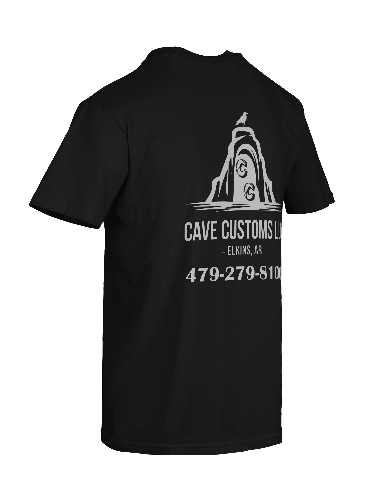 Cave Customs OG Tee - White Logo product image (96)