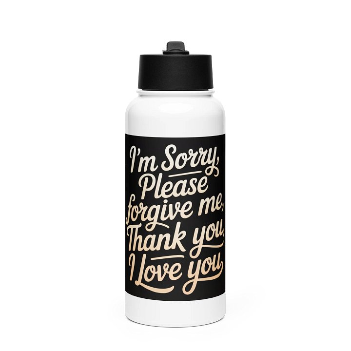 Ho’oponopono Healing Water Bottle product image (1)