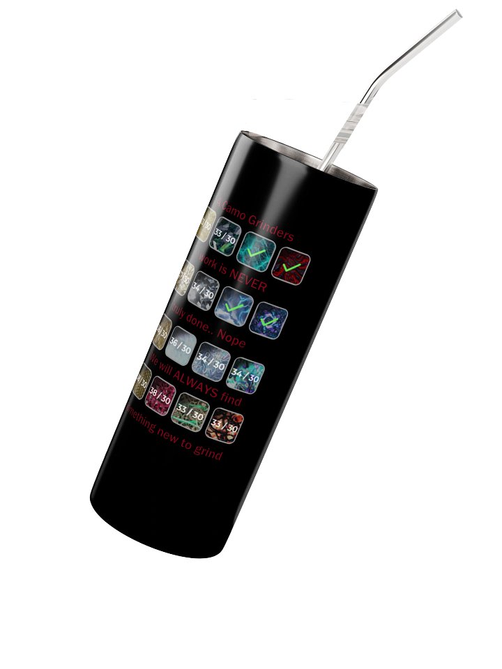 Camo Grinder tumbler product image (4)