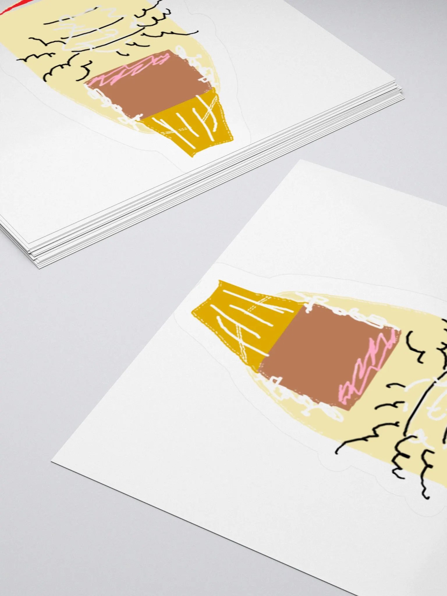 Gross Toe Sticker product image (7)