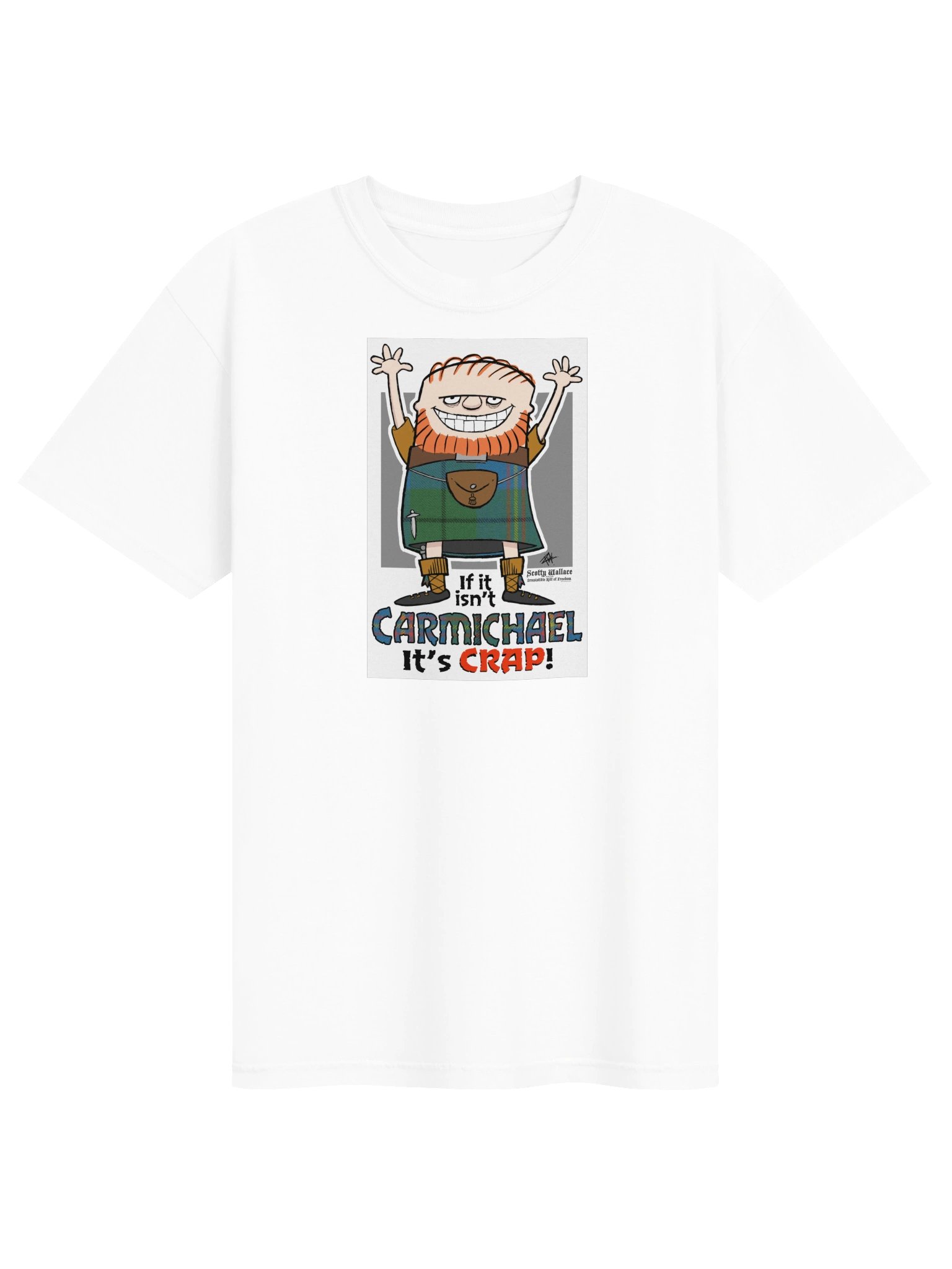 Carmichael Clan Tartan - Funny Scottish Humor Scotty Wallace product image (235)