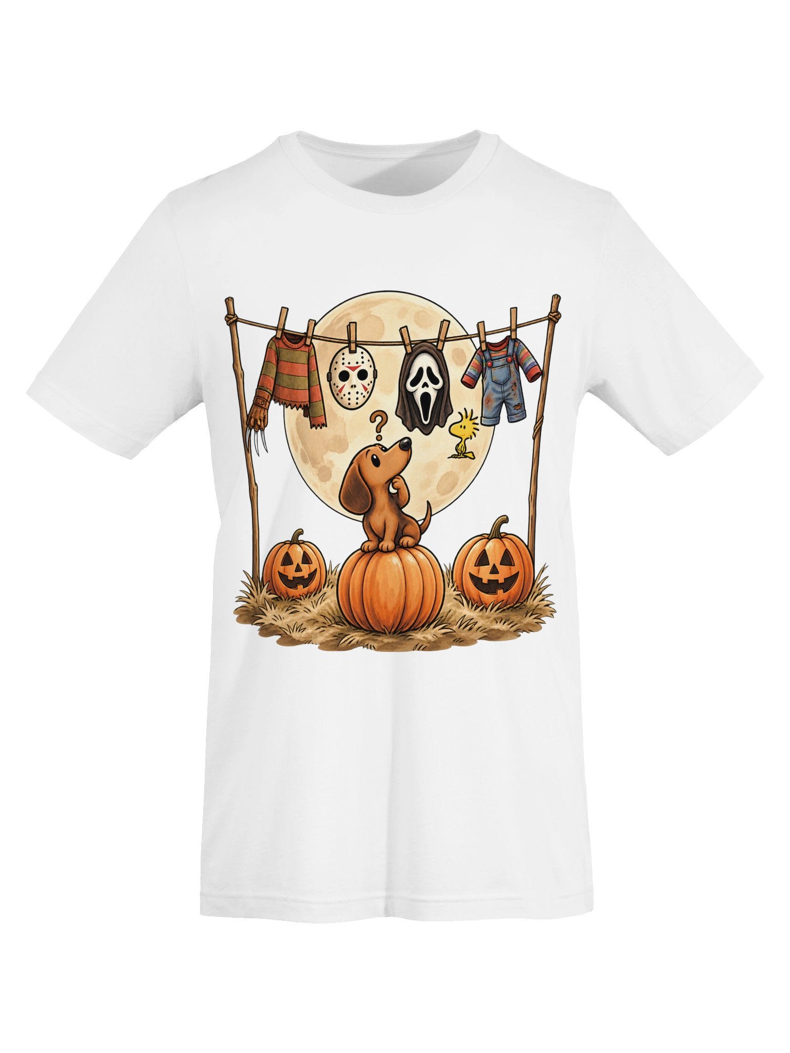 Funny Halloween Dachshund Tee product image (5)
