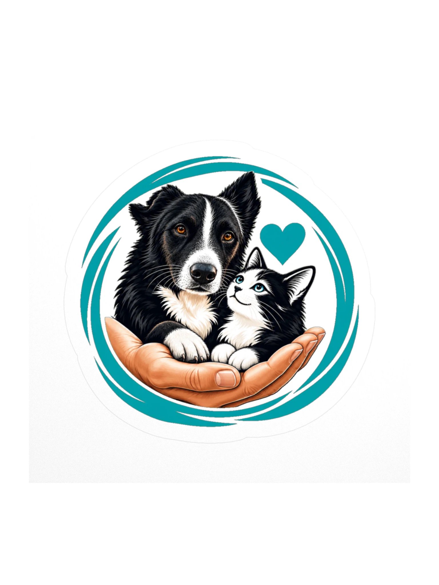 AAS · In guten Händen – Sticker product image (1)