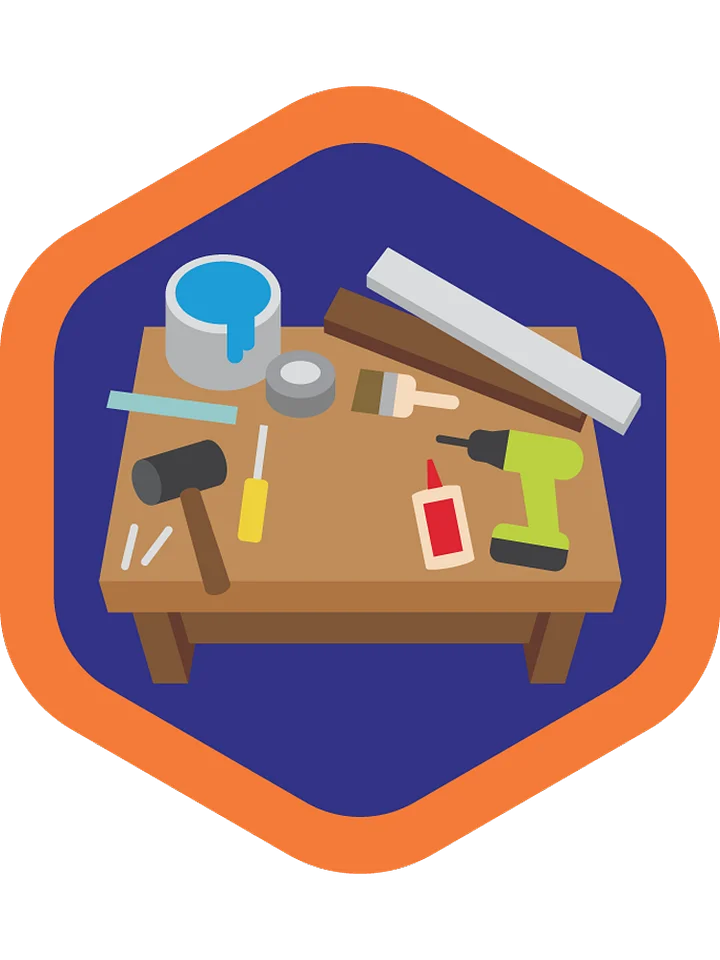 Made Space To Work Merit Badge product image (1)