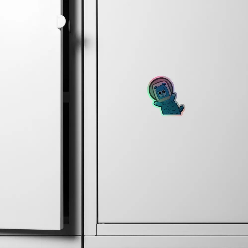 Cosmic Llama Holographic Sticker Set product image (6)