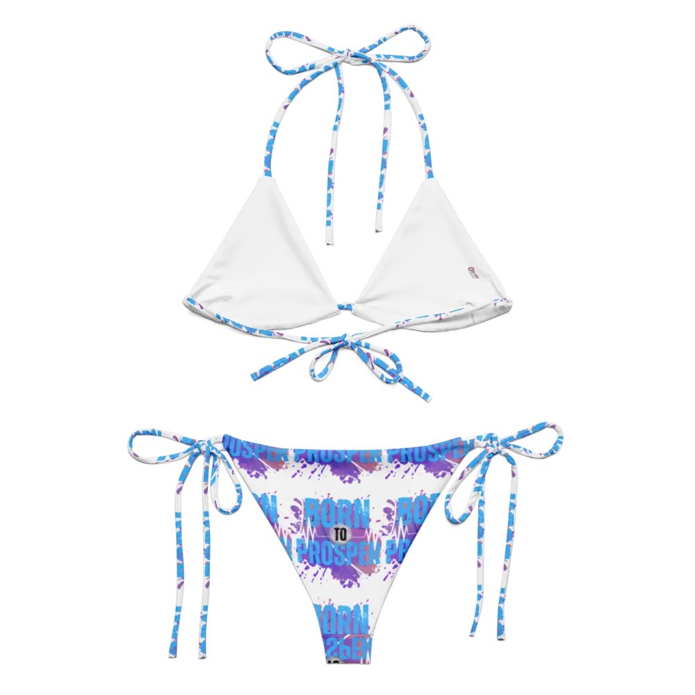 Born to Prosper All-Over Bikini Set product image (2)