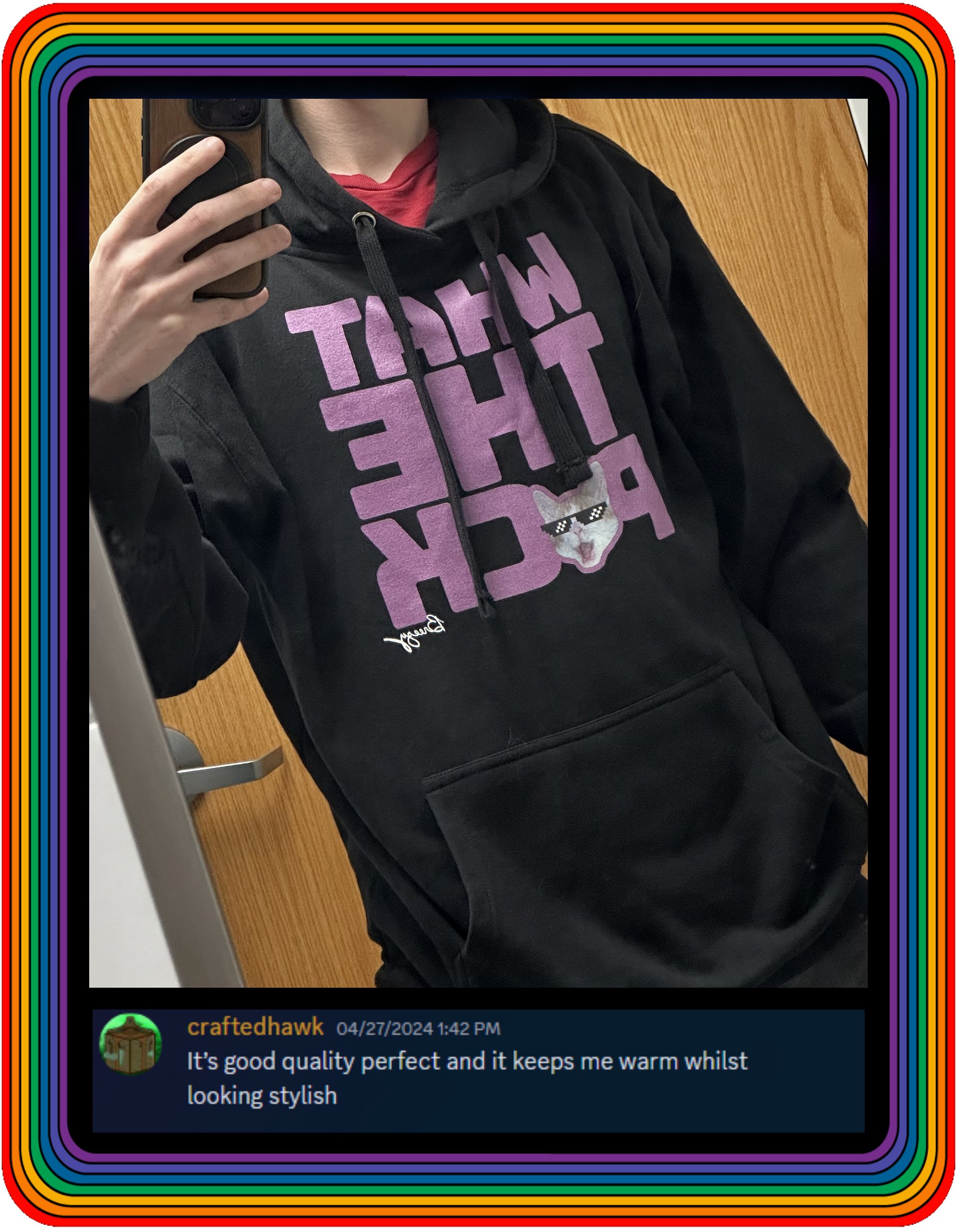 What the Puck Hoodie! product image (7)